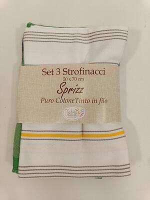 SET STROFINACCIO 3PZ SPRIZZ  50X70 Tellini S.R.L. Großhandelskleidung